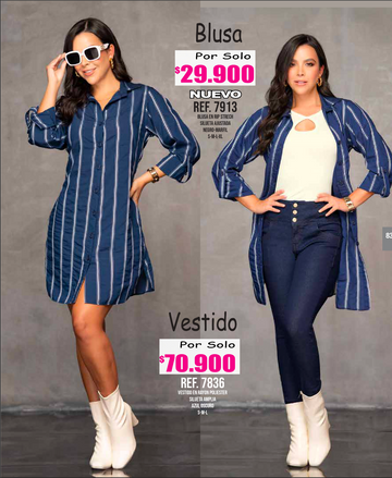 Vestido de Mujer 7836