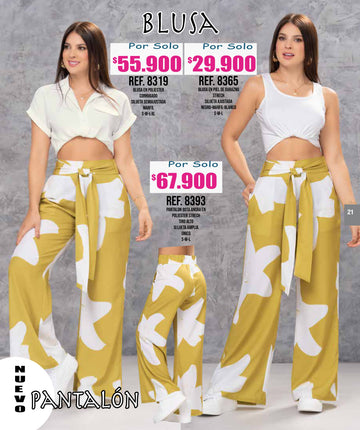 Pantalón Para Mujer 8393