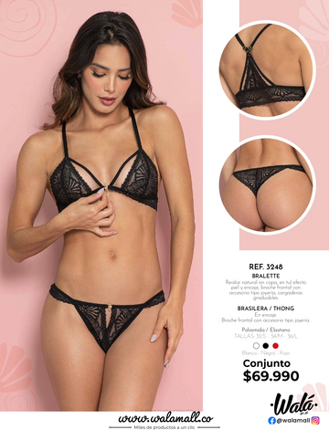 3248 - Duo Bralette/Brasilera