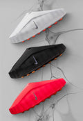 Sandalias Nike color blanco con detalles negro y fucsia, fotografía de referencia 0426-322