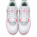 Tenis 1026-027 blanco verde menta y rosado, vista superior