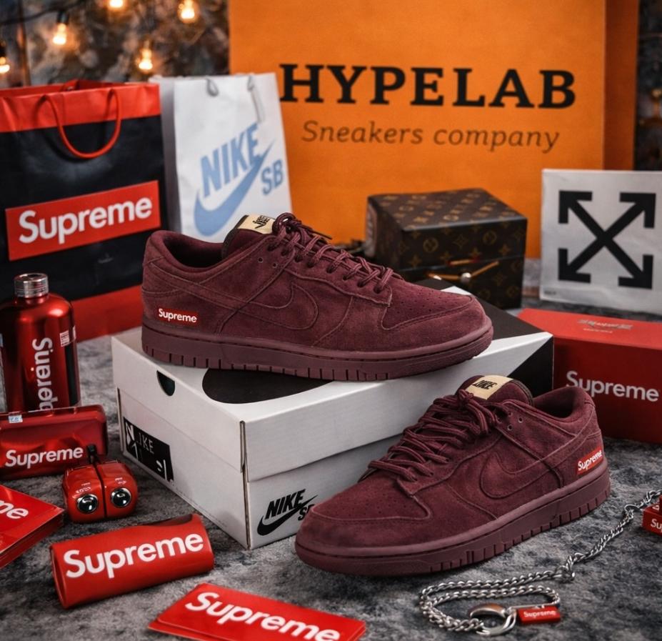 Tenis VANS para hombre vinotinto