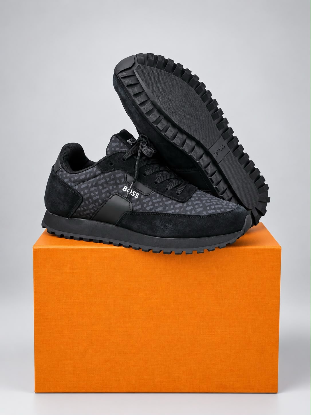 Tenis negros para hombre