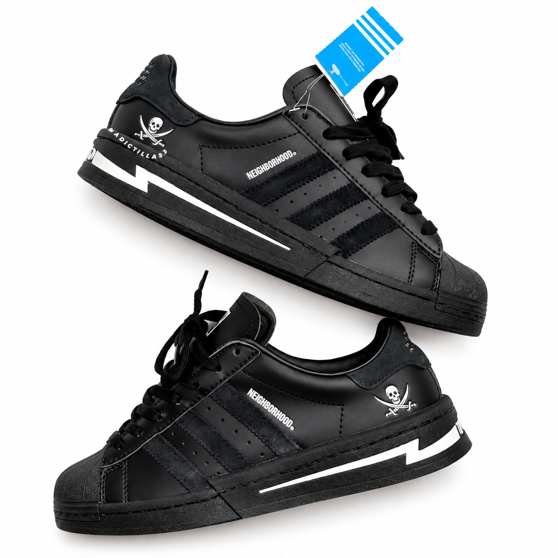 1026-H074 — ADIDAS — NEGRO — foto de catálogo desde original O087
