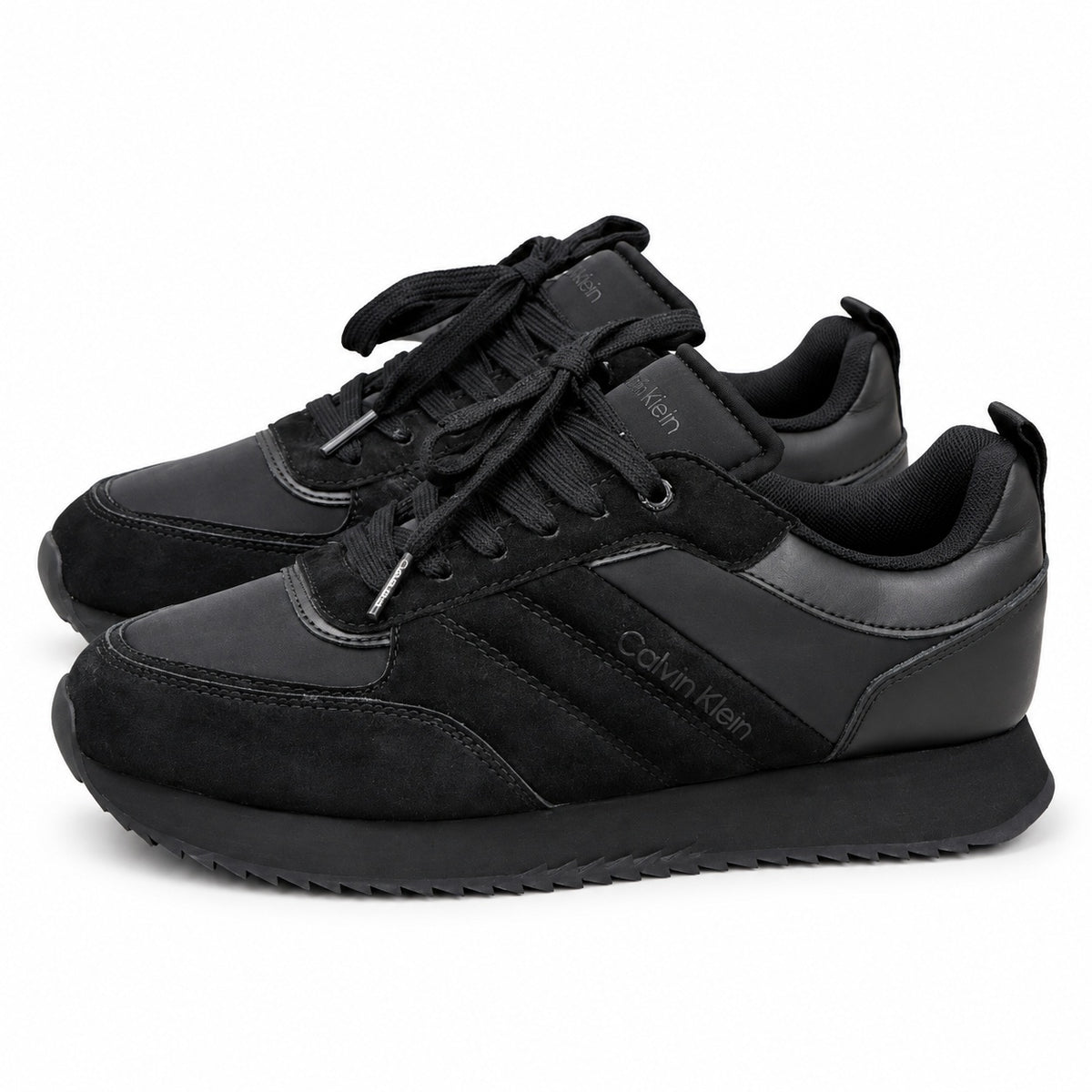 Tenis 1026-H119 — CALVIN KLEIN — NEGRO — vista 2