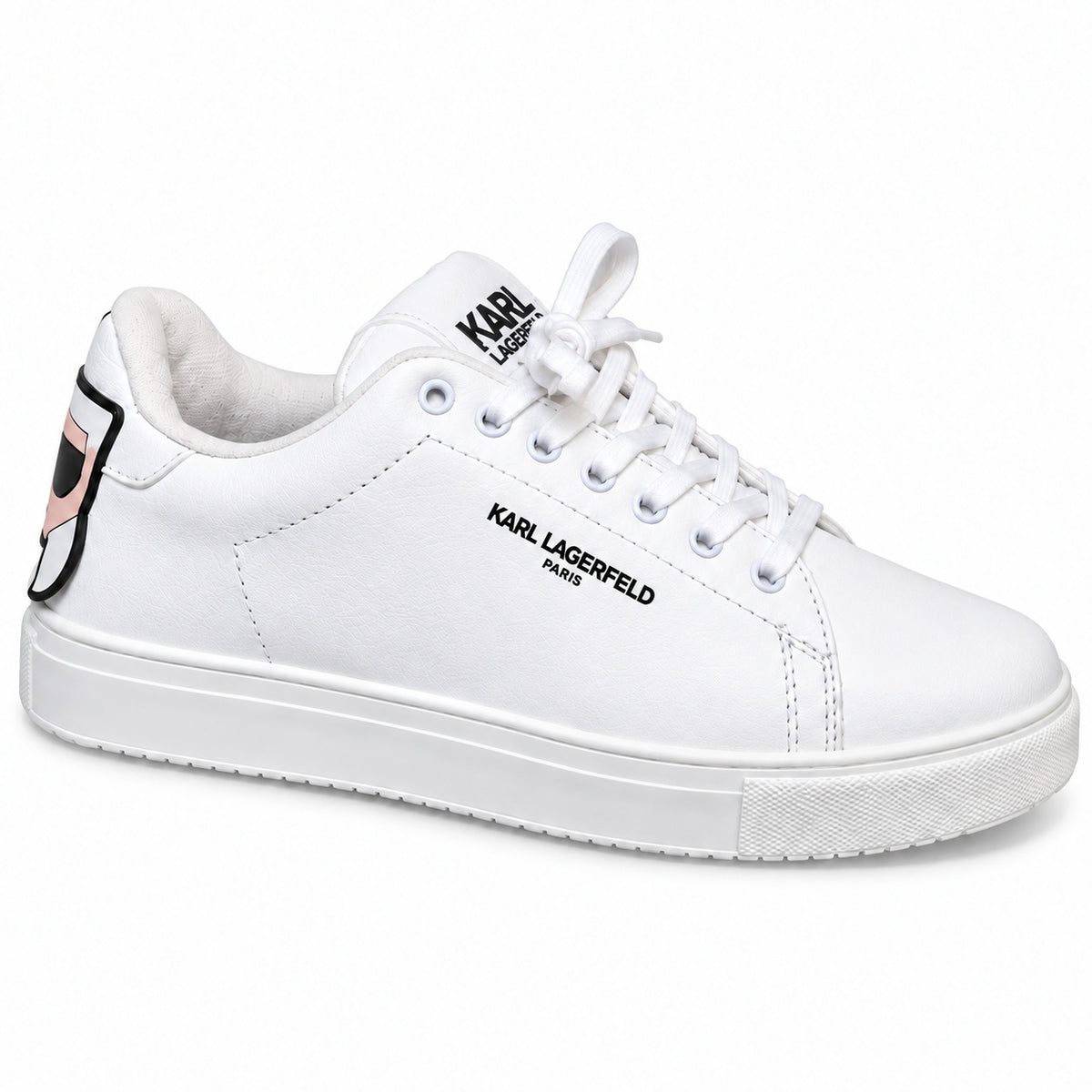 Tenis 1026-H120 — KARL LAGERFELD — BLANCO X NEGRO — vista 1