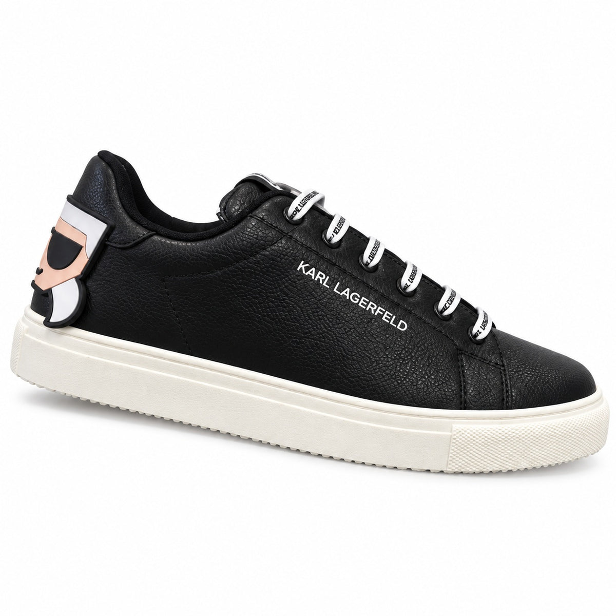 Tenis 1026-H120 — KARL LAGERFELD — NEGRO X BLANCO — vista 1