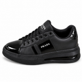 1026-H122 PRADA NEGRO — lateral, fuente JU-O066, fondo blanco