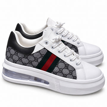 Tenis 1026-H125 — GUCCI — GRIS X BLANCO — vista 1