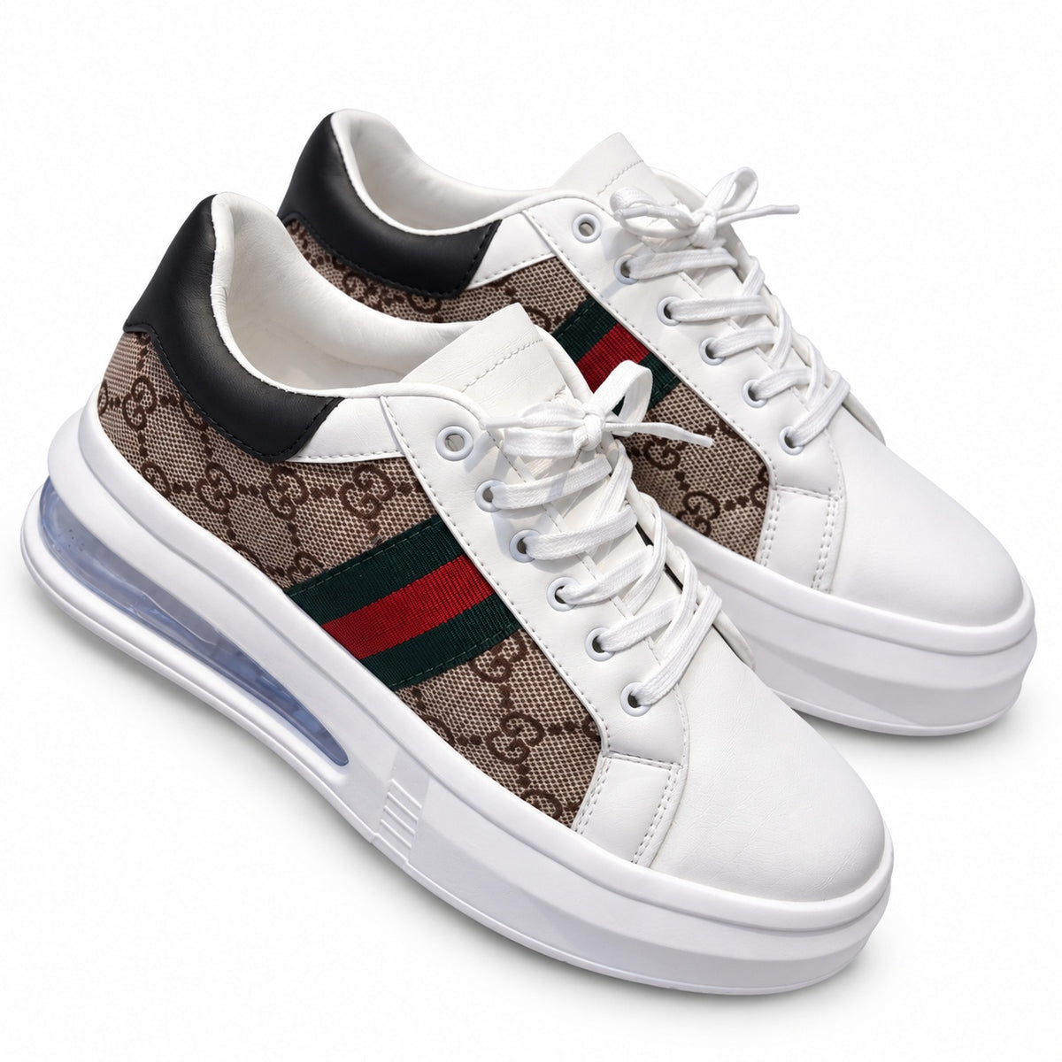Tenis 1026-H125 — GUCCI — BEIGE X BLANCO — vista 1