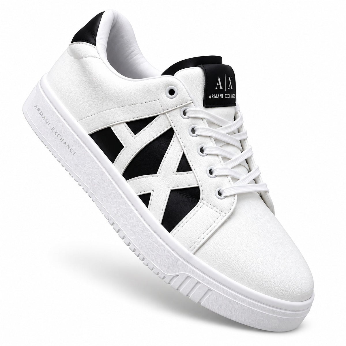 Tenis 1026-H127 — ARMANI EXCHANGE — BLANCO X NEGRO — vista 1