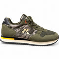1026-H128 LE COQ SPORTIF VERDE OLIVA X AMARILLO