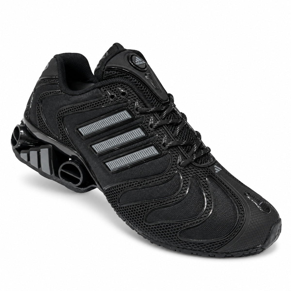 1026-H133 ADIDAS NEGRO X GRIS
