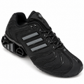 1026-H133 ADIDAS NEGRO X GRIS — vista individual evidenciada en JU-O007, fondo blanco