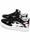 1026-H135 BAPE NEGRO X BLANCO