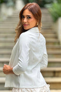 Blazer para mujer dyaboo crudo  1190004