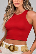 Blusa Corta 5123071 | Isabella para mujer dyaboo rojo