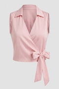 Blusa Corta Sisa DF01A46 para mujer dyaboo rosado