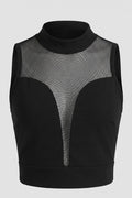 Blusa Corta Sisa DF01A52 para mujer dyaboo negro