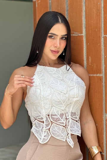 Blusa Corta Tiras DF01936