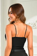 Blusa Corta Tiras DF01949 para muje dyaboo negro