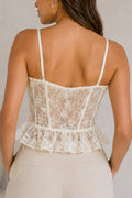 Blusa Corta Tiras DF01B65 para mujer crudo dyaboo