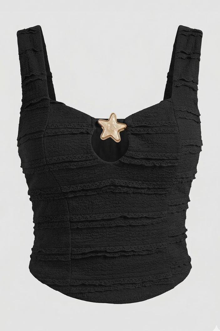 Blusa DF01A83 para mujer dyaboo negro
