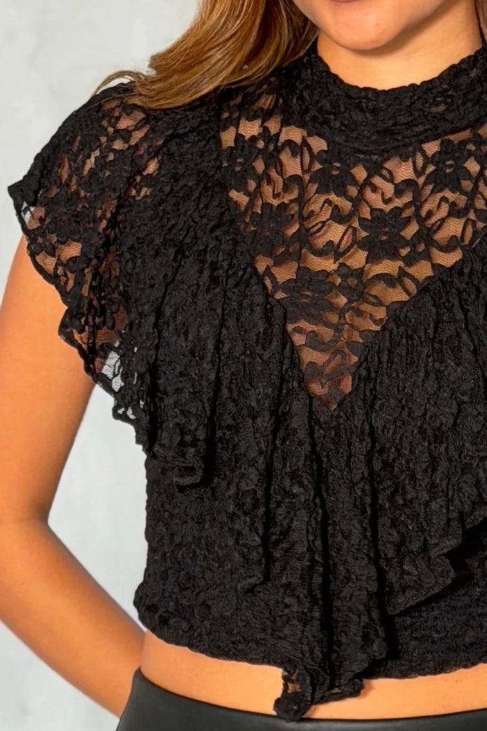 Blusa DF02720 para mujer dyaboo negro