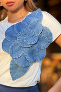 Blusa DF03068 paar mujer dyaboo crudo