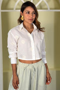 Blusa Larga DF21365 para mujer dyaboo crudo/blanco