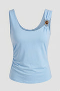 Blusa Larga Sisa DF02525 para mujer dyaboo azul
