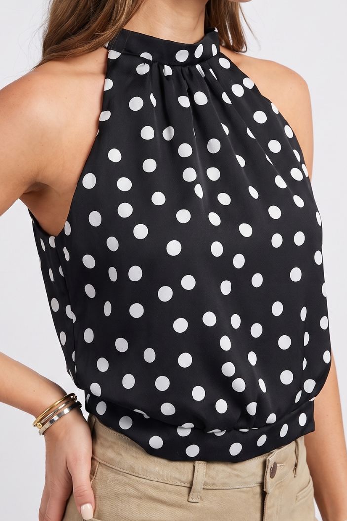 Blusa Larga Sisa DF02638 para mujer dyaboo  NEGRO 