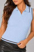 Blusa Larga Sisa TF02652 Para mujer dyaboo azul