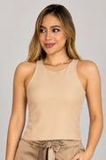 Blusa básica sisa 5123077 | Serena para mujer dyaboo camel medio