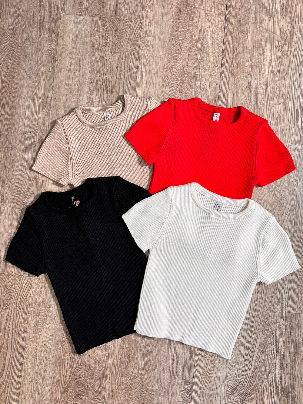 Blusa corta tejida para mujer dyaboo 7932