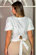 Blusa larga camisa manga corta plus talla grande dyaboo dP02092
