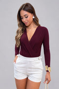 Body DF05042 para mujer dyaboo vinotinto