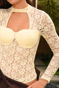 Body DF05131 para mujer dyaboo panacota