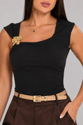 Body Sisa DF05146 Para mujer dyaboo negro