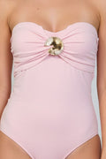 Body Strapless DF05138 para mujer dyaboo rosado