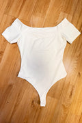 Body escote bandeja para mujer DF05019 dyaboo crudo blanco
