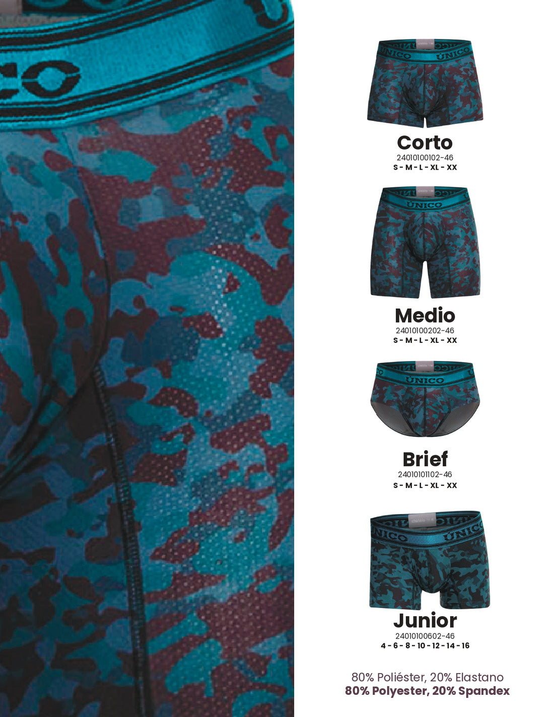 Boxer Medio Camuflar 24010100202-46