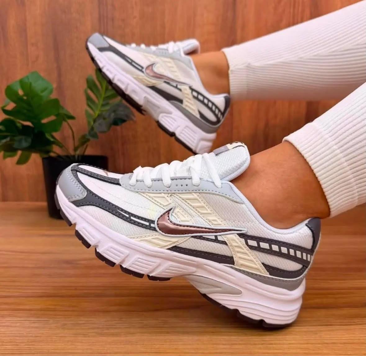 Tenis importados mujer BLANCO X GRIS X ROSA