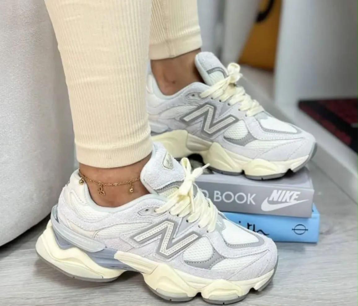 Tenis importados mujer BLANCO X GRIS
