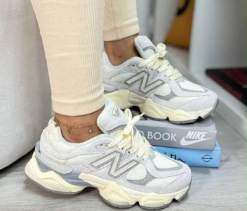 Tenis importados mujer BLANCO X GRIS