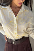 Camisera Larga DF21380 para mujer dyaboo amarillo