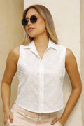 Camisera sisa para mujer dyaboo DF21237  crudo blanco