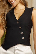 Chaleco DF04052 para mujer dyaboo-negro