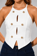 DF01C24-Blusa Corta Sisa DF01C24 para mujer dyaboo  Crudo
