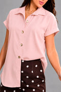 DF21354-Blusa Larga DF21354 para mujer dyaboo rosado